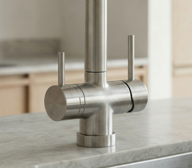 Kjøkkenarmatur med oppvaskmaskinavstenging