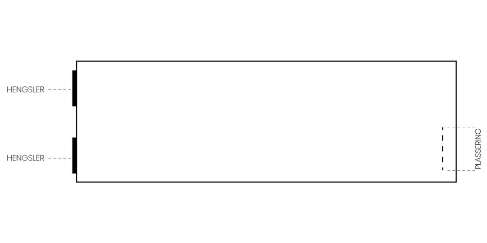Montering handtag på lådor
