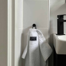 Knagg Round - Børstet Sort