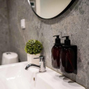 Pumpeflaske - 500ml - Brun