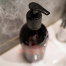 Pumpeflaske - 500ml - Brun