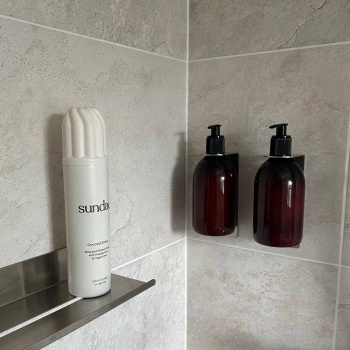 Pumpeflaske - 500ml - Brun