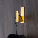 Knagg Arpa/Bakplate - Rustfritt Look