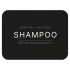 Selvklebende Etikett - Shampoo - Matt Sort