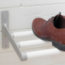 Hattestativ Elegant - Hvit/Aluminium