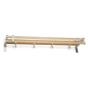 Hattestativ Elegant Plus - 1000mm - Eik/Aluminium