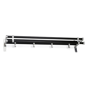 Hattestativ Elegant Plus - 1000mm - Sort/Aluminium