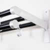 Hattestativ Elegant Plus - 1000mm - Sort/Aluminium