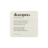 Selvklebende Etikett Premium - Shampoo - Beige Selvklebende Etikett Premium - Shampoo - Beige