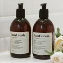 Selvklebende Etikett Premium - Shampoo - Beige