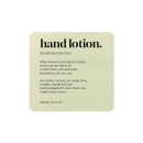 Selvklebende Etikett Premium - Hand Lotion - Beige