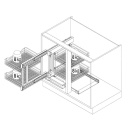 Hjørneskapsskjuler - Flex Corner