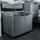 Tekstilkurv Høy - Mørkegrå