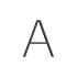 Husbokstav Contemporary - A - Sort Husbokstav Contemporary - A - Sort