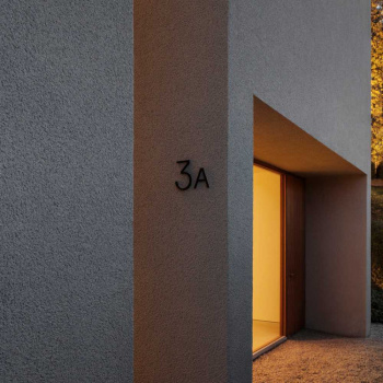 Husbokstav Contemporary - B - Sort