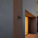 Husbokstav Contemporary - E - Sort