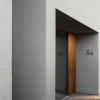 Husnummer Contemporary - 3 - Sort
