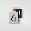 Husnummer Contemporary - 9 - Sort
