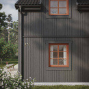 Husnummer Century - Messing