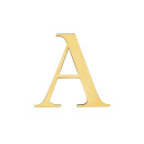 Husbokstav Century - Messing