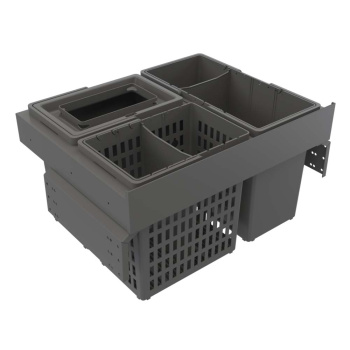 Kildesorteringssett - Select Side 600 Eco - Mørkegrå