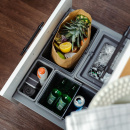 Kildesortering - Cube Basic Low  - Mørkegrå