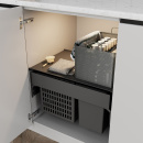 Skapshylle Tidy - Mørk grå