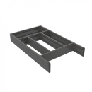 Bestikkskuff Flex Basic - 500 (473mm) - Mørk Grå