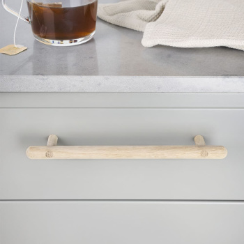 Håndtak Lunden - 160mm - Ubehandlet Eik