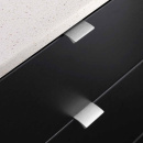 Profilhåndtak Edge Straight - Rustfritt Stål Finish