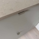 Profilhåndtak Edge Straight - Rustfritt Stål Finish