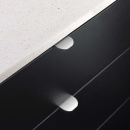 Profilhåndtak Cliff Round - 40mm - Rustfritt Stål Finish