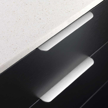 Profilhåndtak Cliff Round - 200mm - Rustfritt Stål Finish