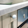Knott Bead Straight - Carrara Marmor