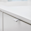 Profilhåndtak Edge Straight - Hvitlakkert