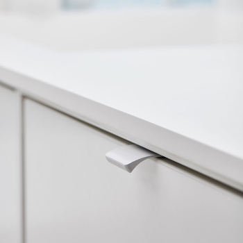 Profilhåndtak Edge Straight - Hvitlakkert