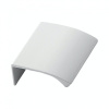 Profilhåndtak Edge Straight - 40mm - Hvitlakkert