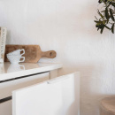 Profil Håndtak Edge Straight - 200mm - Hvitlakkert