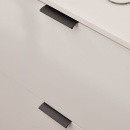 Profilhåndtak Edge Straight - Børstet Sort