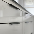 Profilhåndtak Edge Straight - 350mm - Børstet Sort