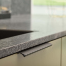 Profilhåndtak Edge Straight - Børstet Antrasitt