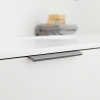 Profilhåndtak Edge Straight - 200mm - Børstet Antrasitt
