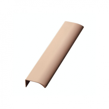 Profilhåndtak Edge Straight - 200mm - Børstet Kobber