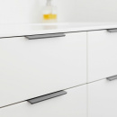 Profilhåndtak Edge Straight - 350mm - Børstet Antrasitt