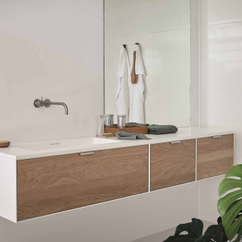 Profilhåndtak Edge Straight - 100mm - Rustfritt Stål Finish