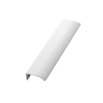 Profil Håndtak Edge Straight - 100mm - Hvitlakkert