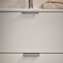 Profilhåndtak Edge Straight - 100mm - Børstet Antrasitt