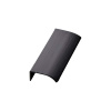 Profilhåndtak Edge Straight - 100mm - Børstet Sort