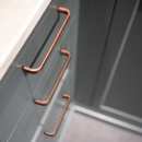 Håndtak Grace - 160mm - Antikk Kobber