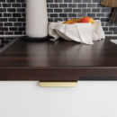 Profilhåndtak Roundy - Børstet Messing